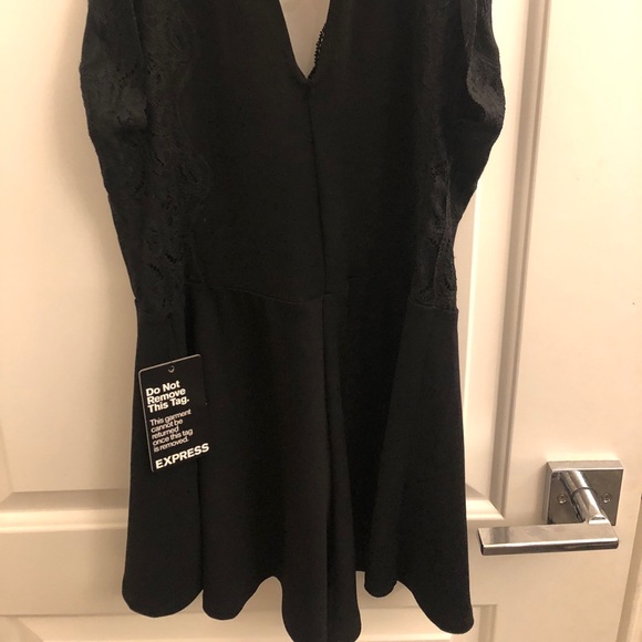 EXPRESS Dressy one eleven black jumper - Picture 3 of 5